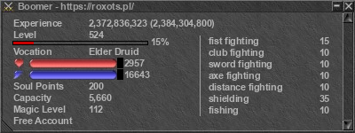 Signature for player Boomer