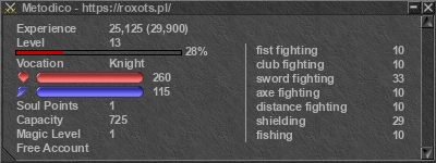 Signature for player Metodico