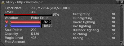 Signature for player Milky