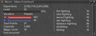 Signature for player Necro