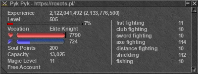 Signature for player Pyk Pyk