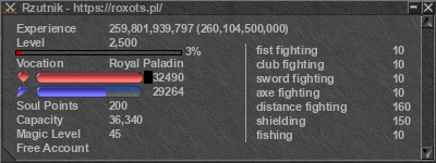 Signature for player Rzutnik