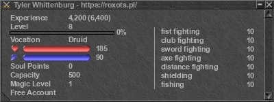 Signature for player Tyler Whittenburg