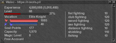 Signature for player Walec