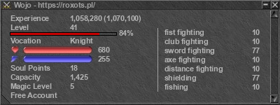 Signature for player Wojo